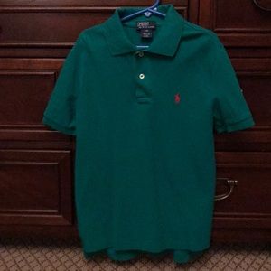 Youth Polo green shirt